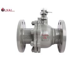 WCB Cast Steel Flange Ball Valve, Manual Lever Operated, API Standard, for Water, Oil, and Gas
