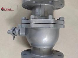 2 Piece Flanged Ball Valve, Carbon Steel Construction, High Pressure Rating, ANSI Standard