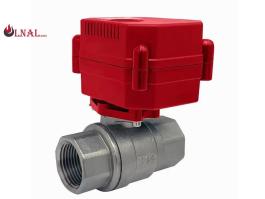 Stainless Steel Ball Valve with Electric Actuator, Remote Control, Flange Connection for Water Flow Shut-off